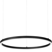 Ideal Lux - LED Hanglamp aan een koord ORACLE SLIM LED/32W/230V diameter 50 cm zwart