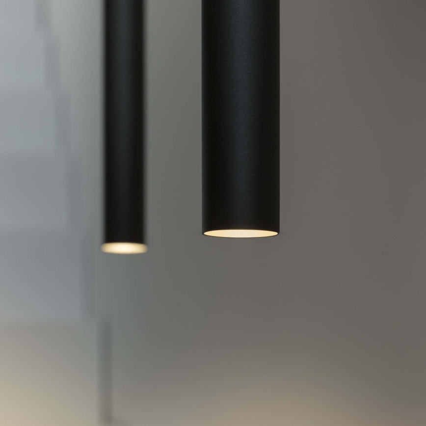 Ideal Lux - LED Hanglamp aan een koord ULTRATHIN LED/11,5W/230V CRI 90 zwart