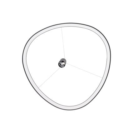 Ideal Lux - LED-hanglamp aan kabel GEMINI LED/36W/230V 2700K Ø 42,5 cm CRI 90 zwart