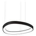 Ideal Lux - LED-hanglamp aan kabel GEMINI LED/36W/230V 4000K Ø 42,5 cm CRI 90 zwart