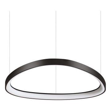 Ideal Lux - LED hanglamp aan kabel GEMINI LED/47W/230V 2700K Ø 61 cm CRI 90 zwart