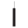 Ideal Lux - LED-hanglamp aan kabel LOOK 1xGU10/7W/230V CRI 90 Ø 6 cm zwart