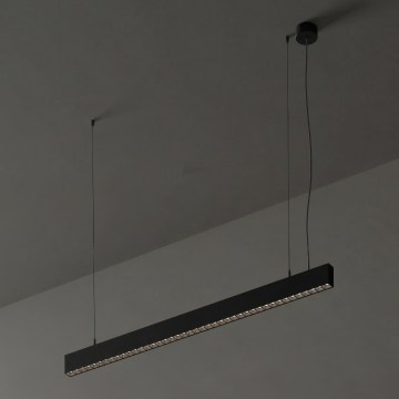 Ideal Lux - LED-hanglamp aan kabel OFFICE LED/30W/230V 3000K CRI 90 zwart