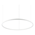 Ideal Lux - LED-hanglamp aan kabel ORACLE SLIM LED/53W/230V 2700K CRI 90 Ø 90 cm wit