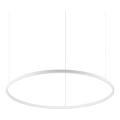 Ideal Lux - LED hanglamp aan kabel ORACLE SLIM LED/53W/230V 4000K CRI 90 Ø 90 cm wit