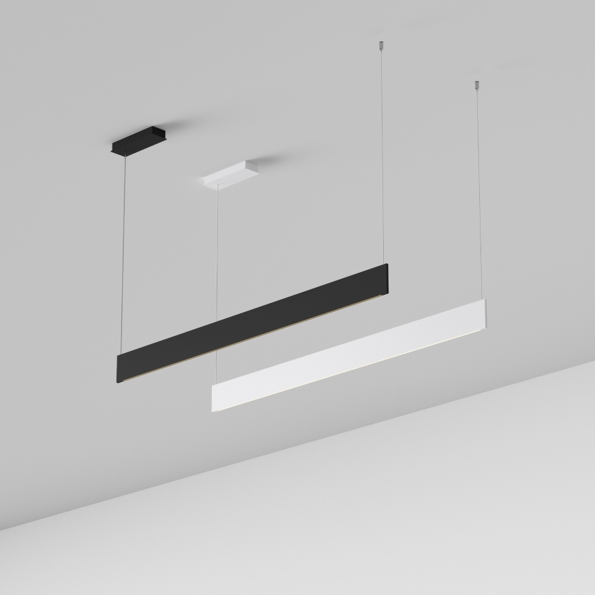 Ideal Lux - LED-hanglamp aan kabel STEEL LED/24W/230V 3000K CRI 90 120 cm wit