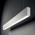 Ideal Lux - LED-hanglamp aan staalkabel STEEL LED/29W/230V 3000K CRI 90 120 cm wit