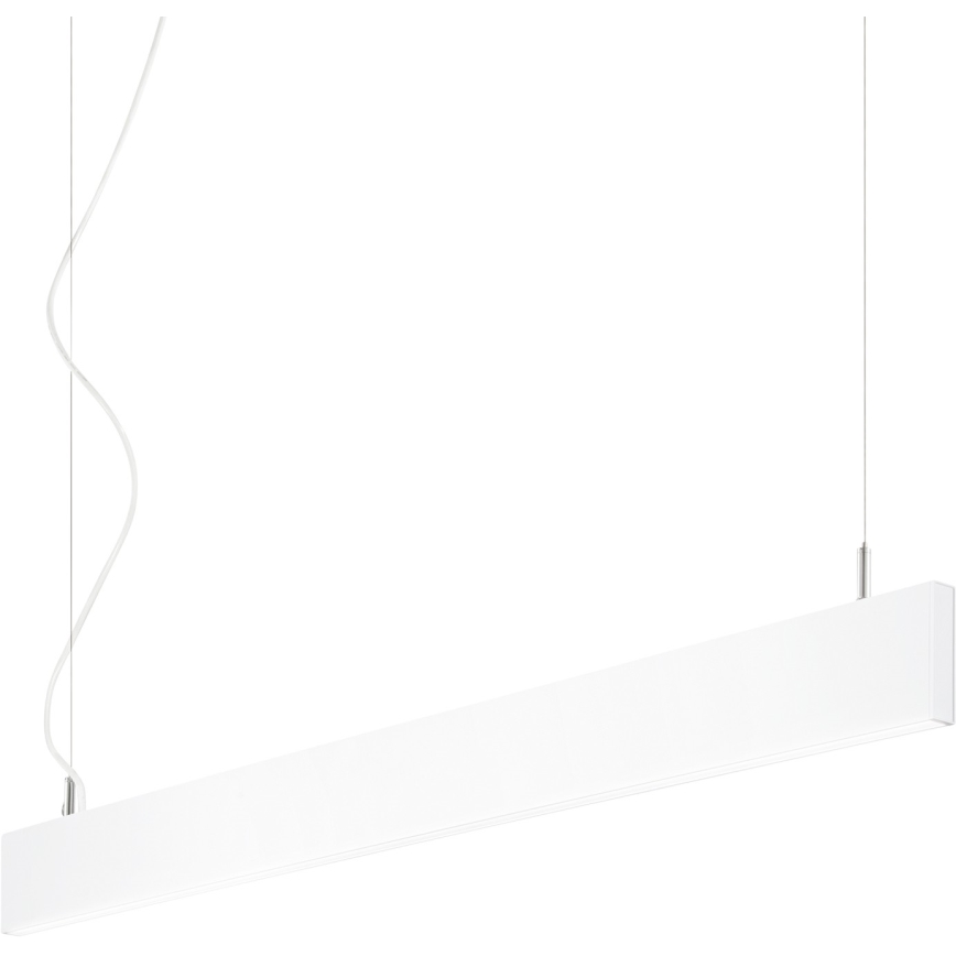 Ideal Lux - LED-hanglamp met kabel LINUS LED/32W/230V 4000K CRI 90 120 cm wit