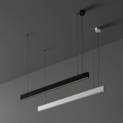 Ideal Lux - LED-hanglamp met kabel OFFICE LED/30W/230V 3000K CRI 90 wit