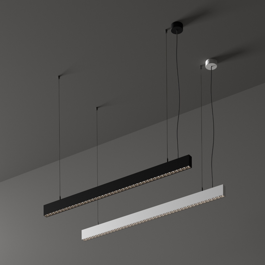 Ideal Lux - LED-hanglamp met kabel OFFICE LED/30W/230V 3000K CRI 90 wit