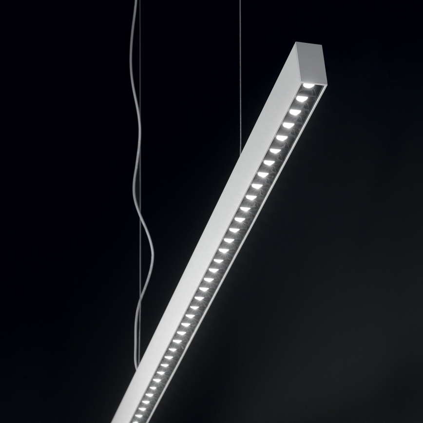 Ideal Lux - LED-hanglamp met kabel OFFICE LED/30W/230V 3000K CRI 90 wit