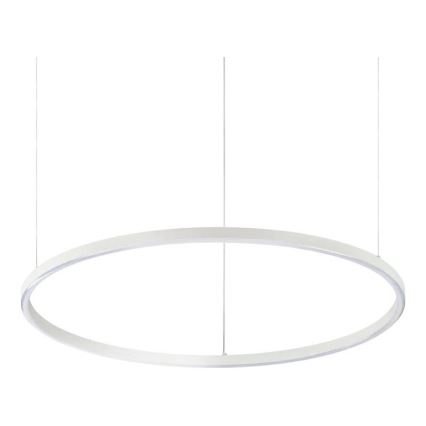 Ideal Lux - LED-hanglamp aan kabel ORACLE SLIM LED/37W/230V 2700K CRI 90 Ø 70 cm wit
