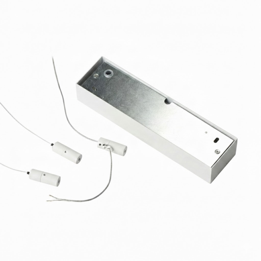 Ideal Lux - LED-hanglamp aan kabel ORACLE SLIM LED/37W/230V 2700K CRI 90 Ø 70 cm wit