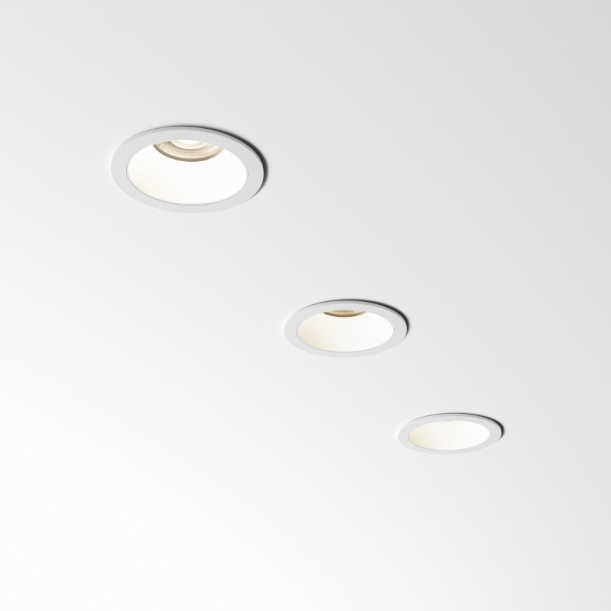 Ideal Lux - LED-inbouwspot GAME TRIM LED/11W/230V 2700K CRI 90 Ø 8,5 cm IP40 wit