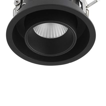 Ideal Lux - LED inbouwspot NOVA LED/12W/230V 4000K CRI 90 Ø 10 cm zwart