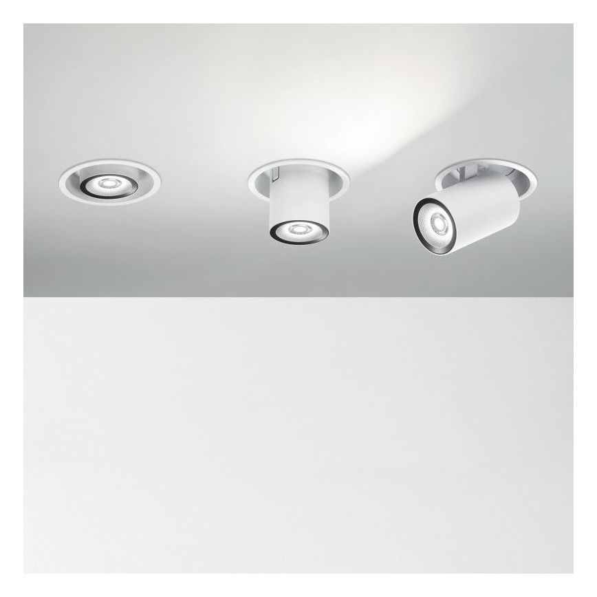 Ideal Lux - LED Inbouwspot NOVA LED/12W/230V CRI90 zwart