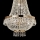 Ideal Lux - LED Kristallen hanglamp aan een ketting CAESAR 12xG9/3W/230V diameter 55 cm goud