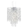 Ideal Lux - LED Kristallen hanglamp aan een koord EVASIONE 8xG9/3W/230V diameter 41 cm glanzend chroom