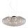 Ideal Lux - LED Kristallen hanglamp aan een koord KING 7xG9/3W/230V diameter 46 cm glanzend chroom