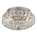 Ideal Lux - LED Kristallen plafondlamp KING 3xG9/3W/230V diameter 25,5 cm glanzend chroom