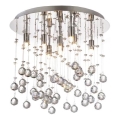 Ideal Lux - LED Kristallen plafondlamp MOONLIGHT 8xG9/3W/230V diameter 40 cm glanzend chroom