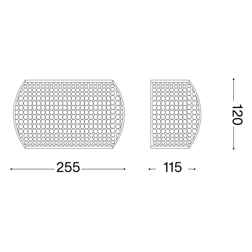 Ideal Lux - LED Kristallen wandlamp PASHA 3xG9/3W/230V glanzend chroom