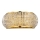 Ideal Lux - LED Kristallen wandlamp PASHA 3xG9/3W/230V goud