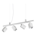 Ideal Lux - LED-kroonluchter aan kabel DYNAMITE 4xGU10/7W/230V CRI 90 wit