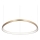 Ideal Lux - LED-kroonluchter aan kabel GEMINI LED/56W/230V 2700K Ø81 cm CRI 90 messing