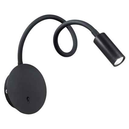 Ideal Lux - LED Petite lampe flexible FOCUS LED/3,5W/230V CRI 90 noir