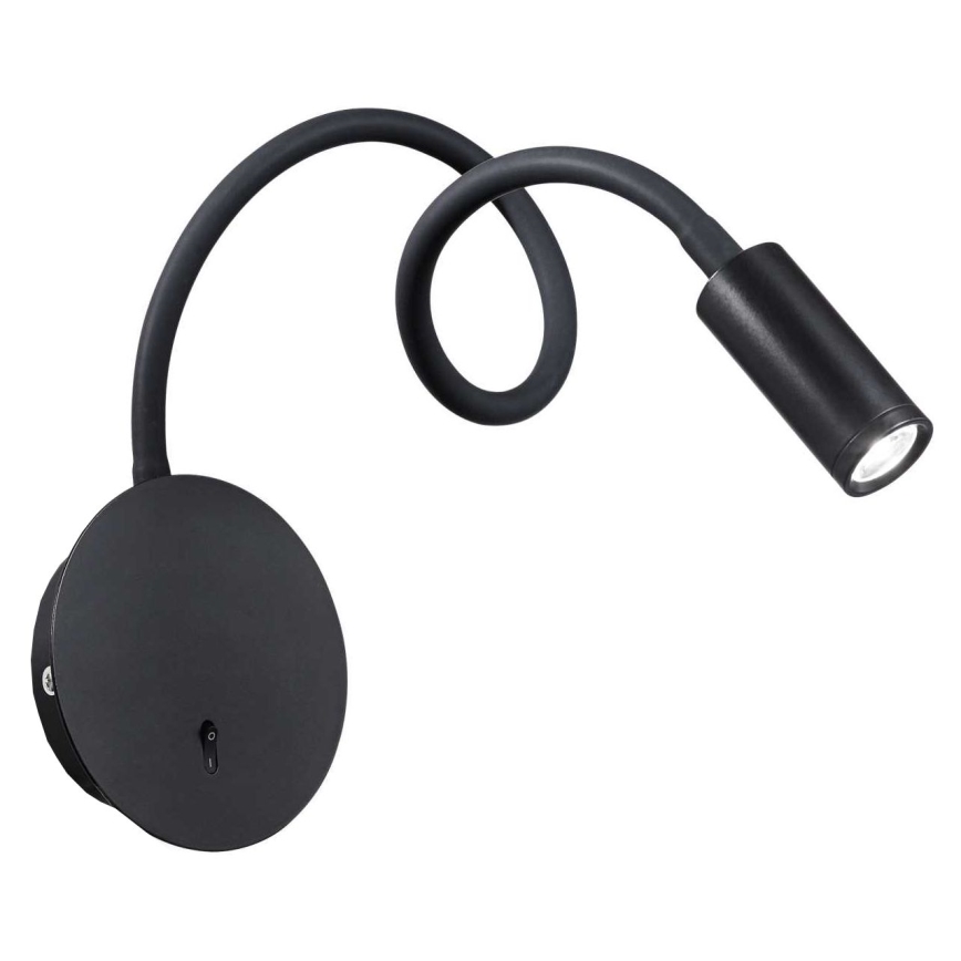 Ideal Lux - LED Petite lampe flexible FOCUS LED/3,5W/230V CRI 90 noir