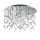 Ideal Lux - LED Plafondlamp 12xG9/3W/230V diameter 63 cm glanzend chroom