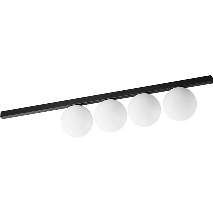 Ideal Lux - LED Plafondlamp BINOMIO 4xG9/3W/230V zwart