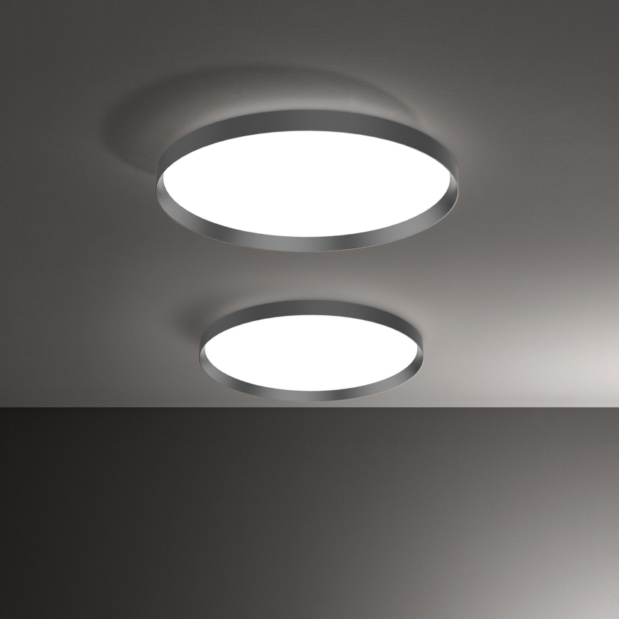 Ideal Lux - LED Plafondlamp FLY LED/26W/230V 2700K diameter 45 cm CRI 90 IP40 zwart
