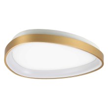 Ideal Lux - LED Plafondlamp GEMINI LED/23W/230V diameter 42,5 cm goud