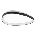 Ideal Lux - LED Plafondlamp GEMINI LED/30W/230V diameter 61 cm CRI 90 zwart