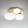 Ideal Lux - LED Plafondlamp NINFEA 3xGX53/9W/230V goud