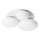 Ideal Lux - LED Plafondlamp NINFEA 3xGX53/9W/230V wit