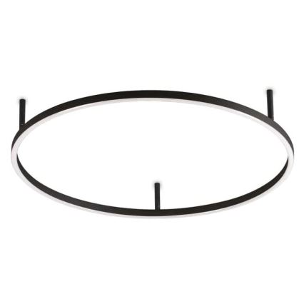 Ideal Lux - LED Plafondlamp ORACLE SLIM LED/38W/230V 3000K diameter 70 cm zwart