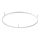 Ideal Lux - LED Plafondlamp ORACLE SLIM LED/53W/230V 4000K diameter 90 cm wit