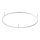 Ideal Lux - LED Plafondlamp ORACLE SLIM LED/55W/230V 3000K diameter 90 cm wit