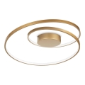 Ideal Lux - LED Plafondlamp OZ LED/47W/230V diameter 60 cm CRI 90 goud