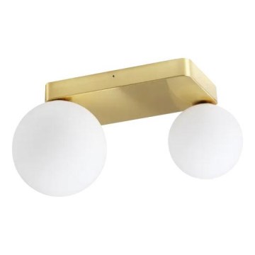 Ideal Lux - LED Plafondlamp PENTA 2xG9/3W/230V goud