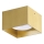 Ideal Lux - LED Plafondlamp SPIKE 1xGX53/9W/230V goud