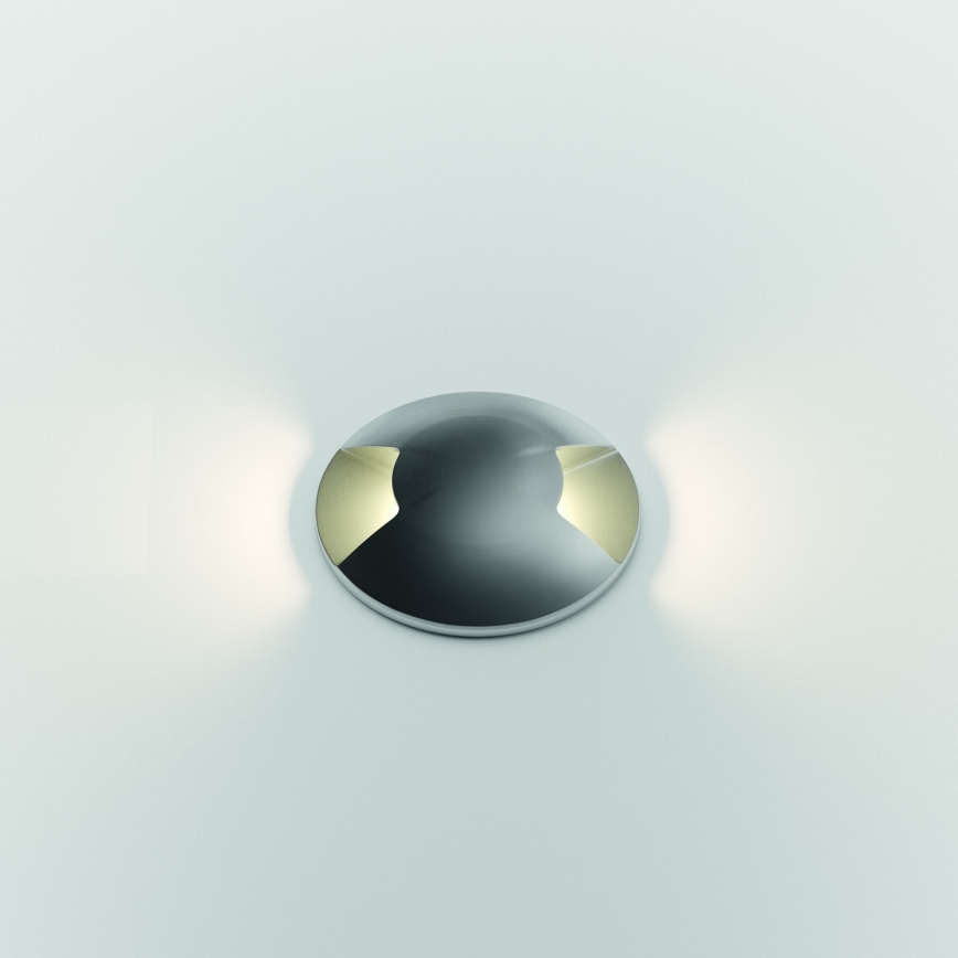 Ideal Lux - LED inrijdbare grondspot ROCKET LED/3W/230V CRI 90 IK08 IP67 mat chroom
