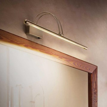 Ideal Lux - LED Schilderijverlichting BOW LED/4,6W/230V 46 cm CRI 90 goud