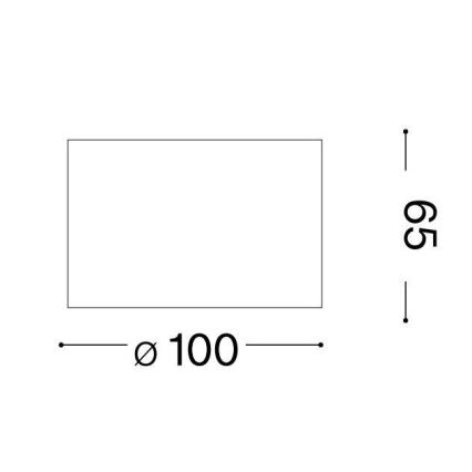 Ideal Lux - LED spot SPIKE 1xGX53/9W/230V wit