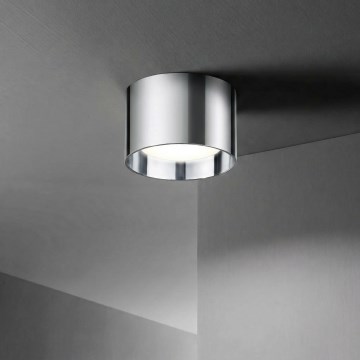 Ideal Lux - LED-spot SPIKE 1xGX53/9W/230V Ø 10 cm glanzend chroom