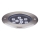 Ideal Lux - LED Spot voor oprit FLOOR LED/12W/230V diameter 14 cm CRI 90 IP67 glanzend chroom