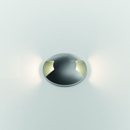 Ideal Lux - LED Spot voor oprit ROCKET LED/2W/24V CRI 90 IP68 mat chroom